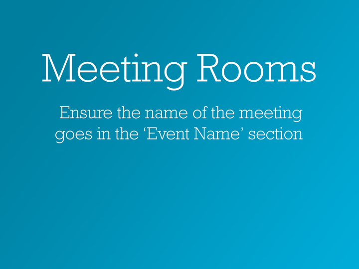 SACS Meeting Rooms